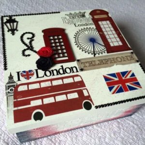 london themed gift box